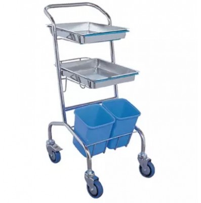 stainless steel medical/ hospital Instrument Trolley BDT205